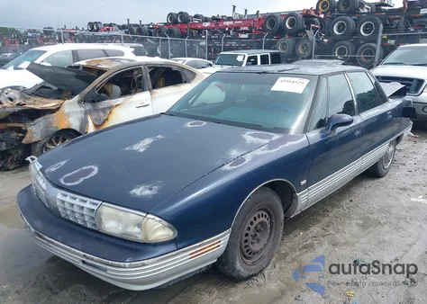 1992 Oldsmobile 98 Regency Elite из США, поврежденный, VIN 1G3CW53L6N4340946